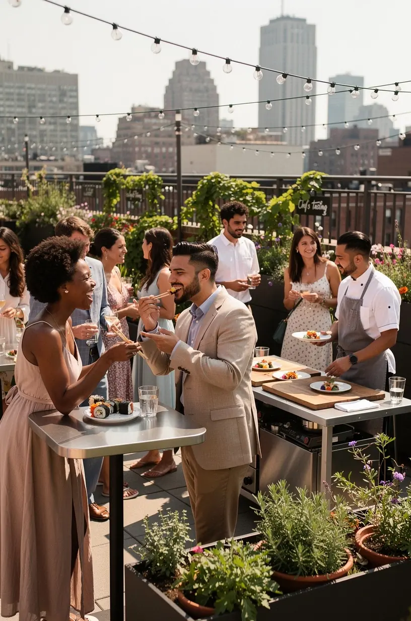 Изображение карты с отмеченными местными ресторанами, участвующими в гастрономическом туре с единым дегустационным пропуском.