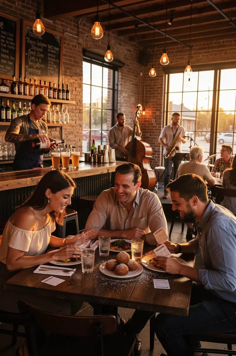 Схематическое изображение процесса приобретения и использования гастрономического пропуска в сети ресторанов для туристов.